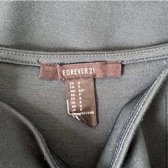 Forever 21 Forest Green Bodycon Dress Size S - Picture 2 of 3